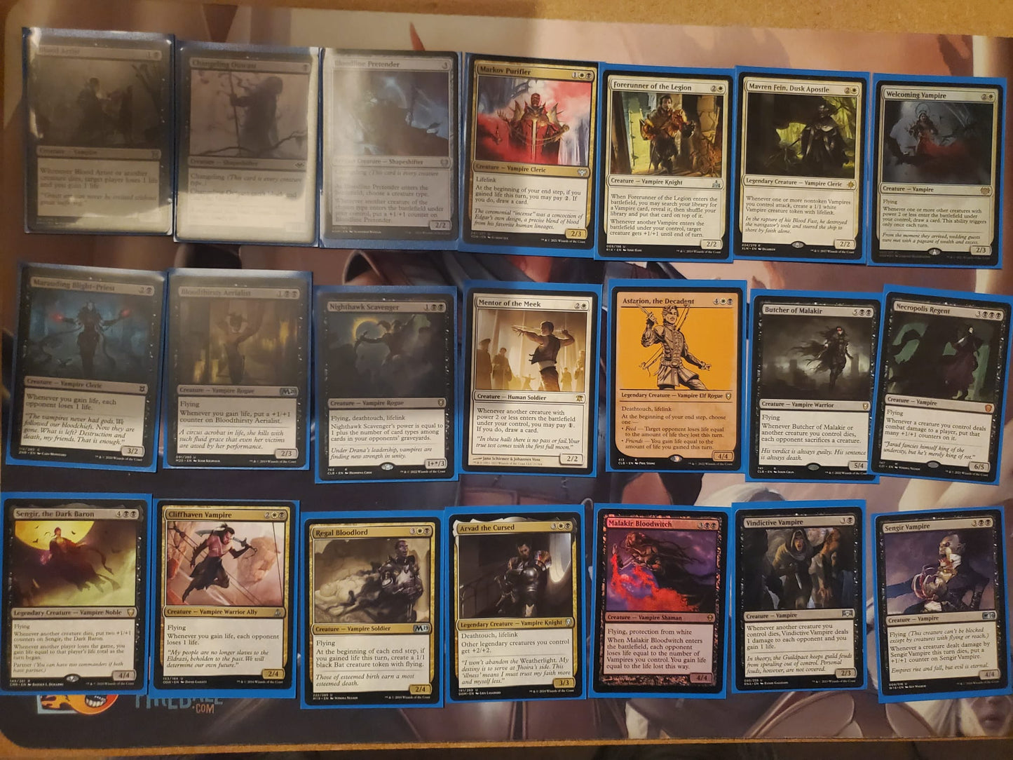 Fast & Flexible Vampire Horde - Edgar, Charmed Groom - Custom EDH Commander Deck