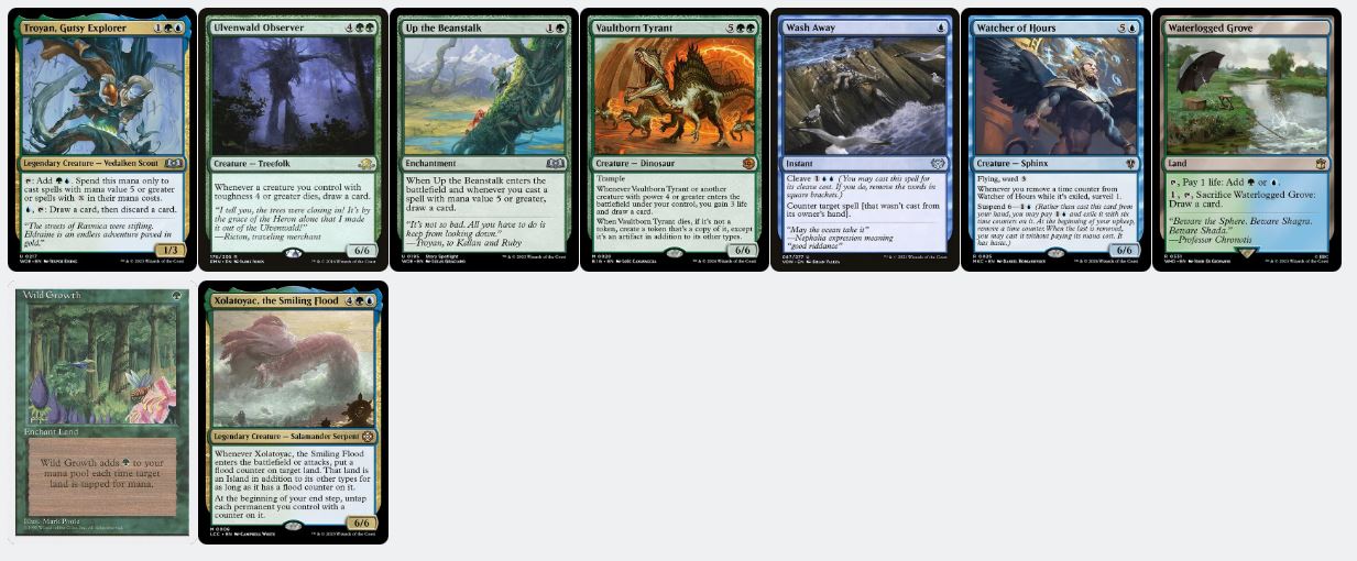 Casade - Imoti, Celebrant of Bounty - Custom EDH Commander Deck