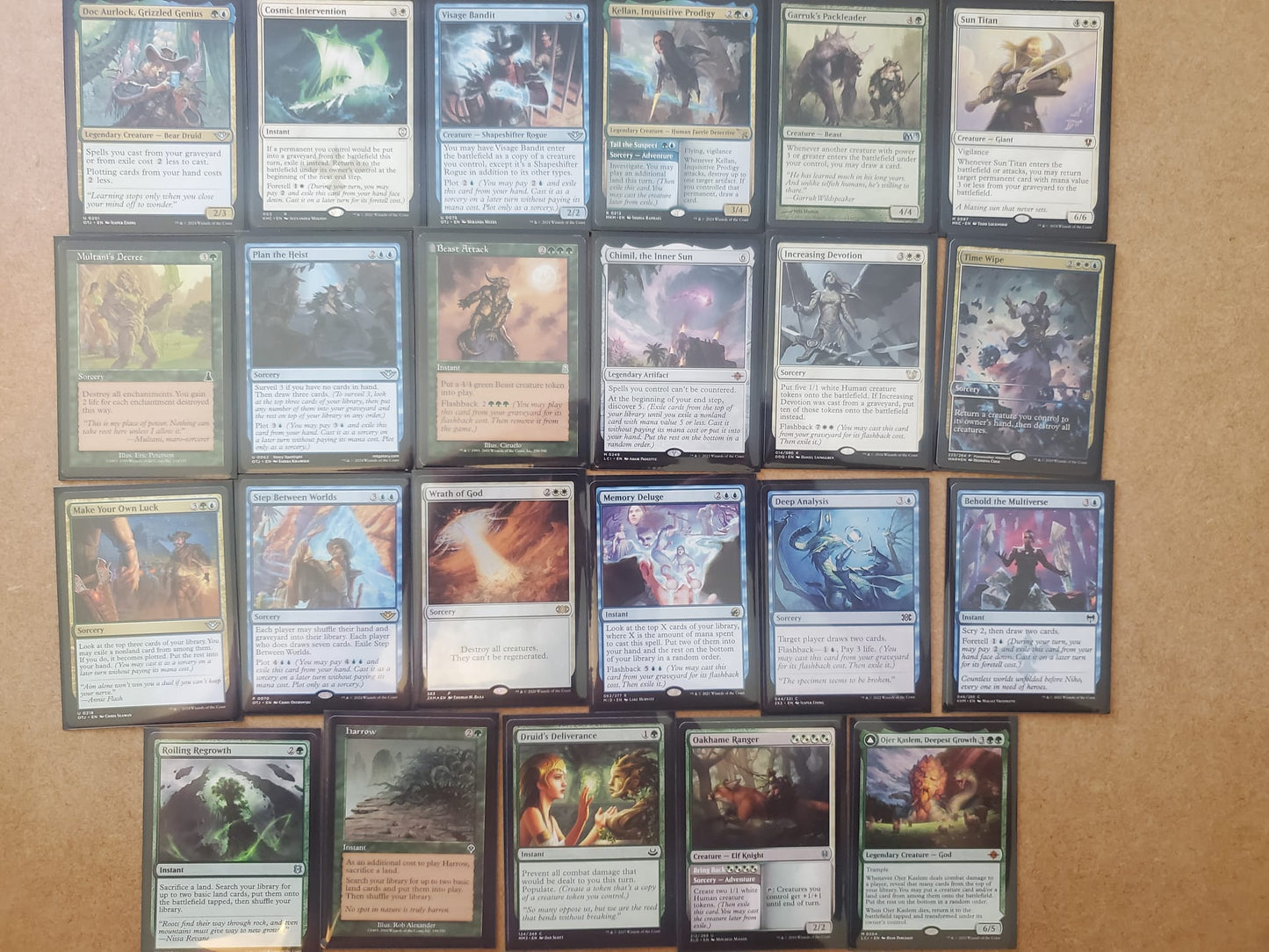 Free Casting & Foretell - Kellan, the Kid - Custom EDH Commander Deck