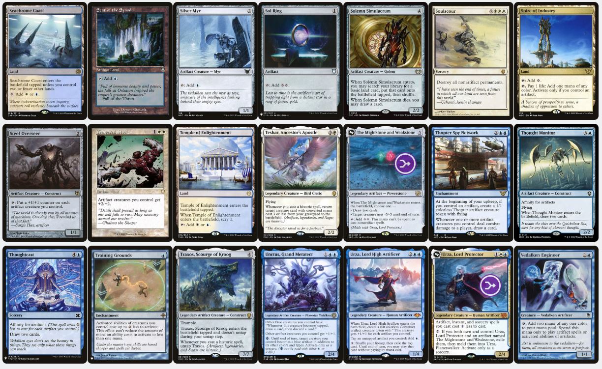 Artifacts - Urza, Prince of Kroog - Custom Commander Deck