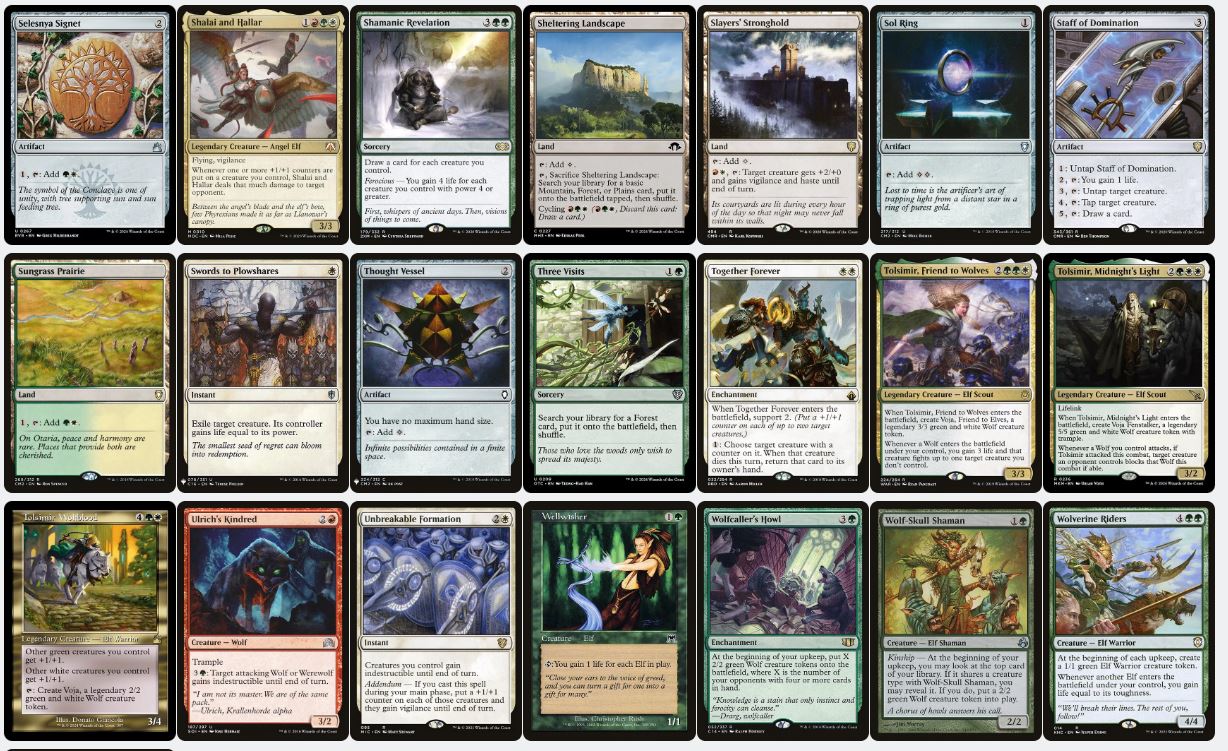 Wolfpack Tactics - Voja, Jaws of the Conclave - Custom Commander Deck