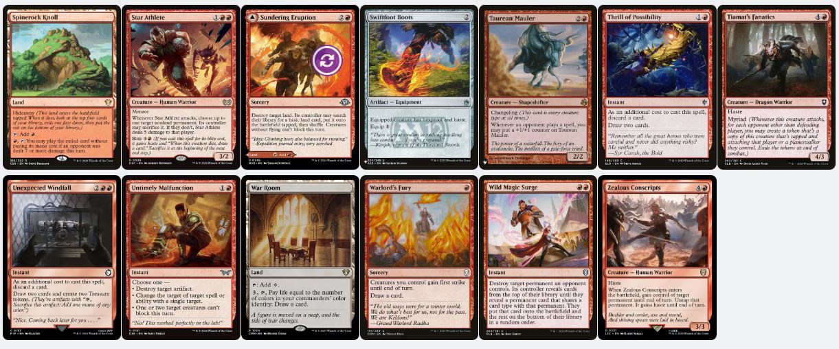 Gornog, the Red Reaper - Custom Commander Deck