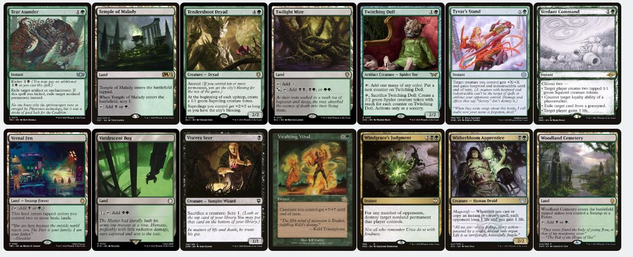 Witherbloom, the Balancer - Custom EDH Commander Deck