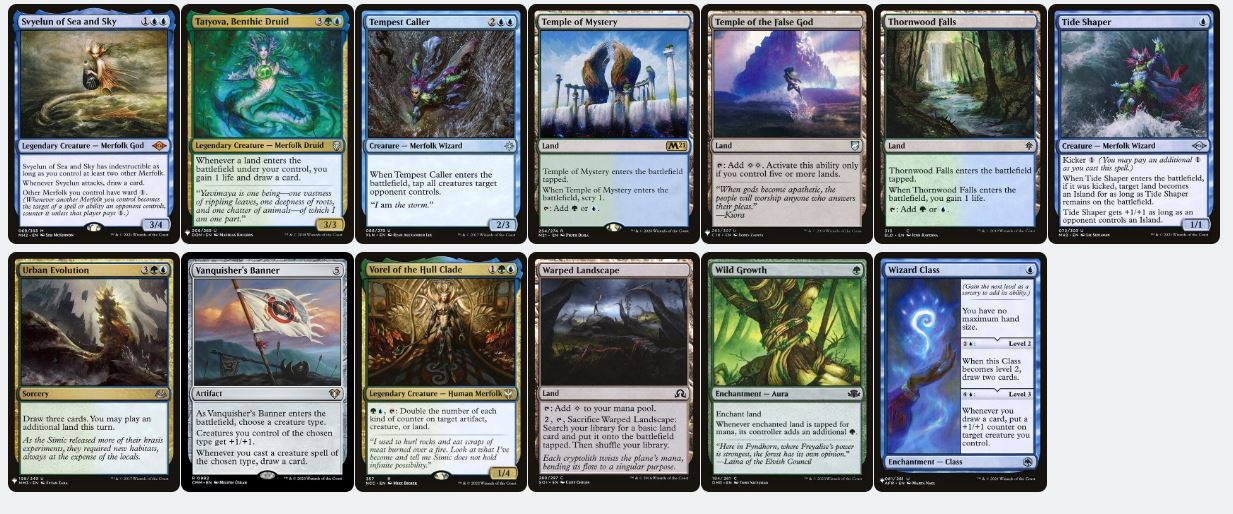 Merfolk Exploration & Tide Control - Hakbal of the Surging Soul - Custom EDH Commander Deck