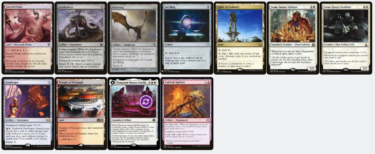 Nahiri, Forged in Fury - Custom Commander Deck