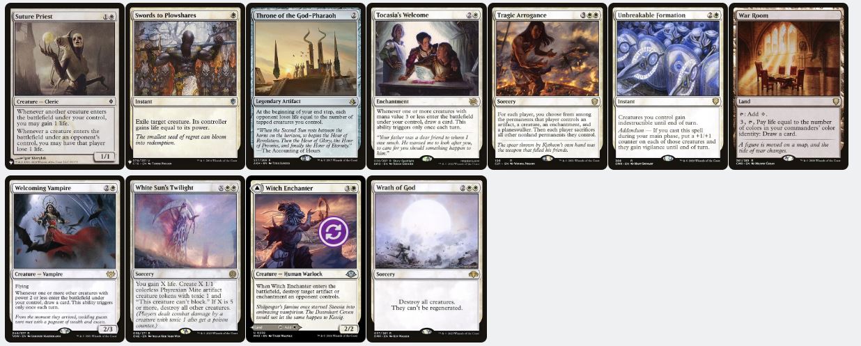 Darien, King of Kjeldor - Custom Commander Deck