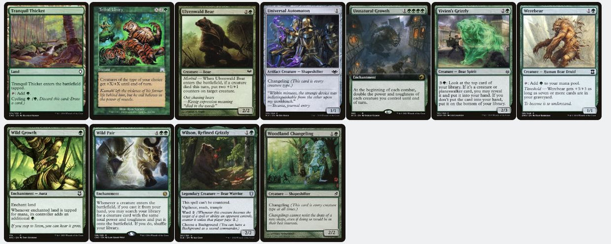 Ayula, Queen Among Bears - Custom EDH Commander Deck
