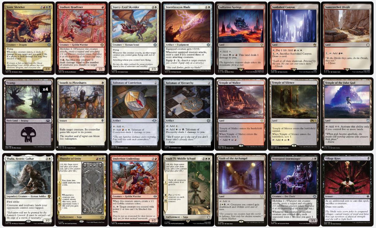Token Blitz - Zurgo, Thunder's Decree - Custom Commander Deck