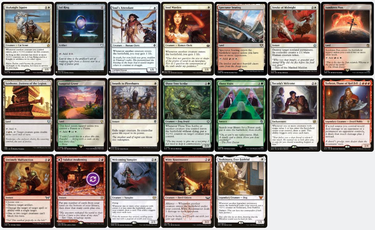 Combo Creature Tutor Deck - Rocco, Cabaretti Caterer - Custom Commander Deck