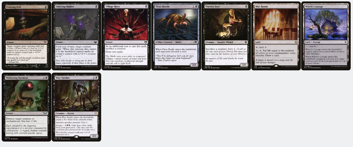 Gonti, Lord of Luxury - Custom Commander Deck