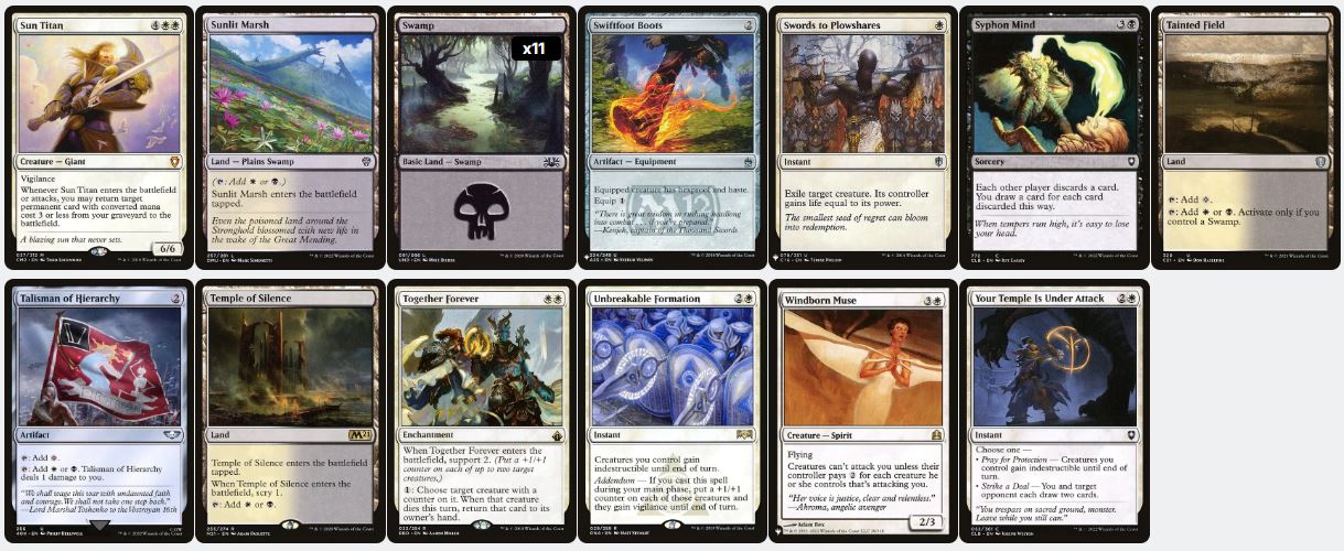 Political Advantage & Incremental Growth - Breena, the Demagogue - Custom Commander Deck