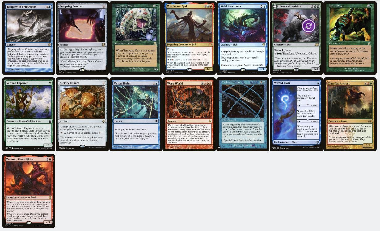 Token Swarm & Group Hug - Xyris, the Writhing Storm - Custom Commander Deck