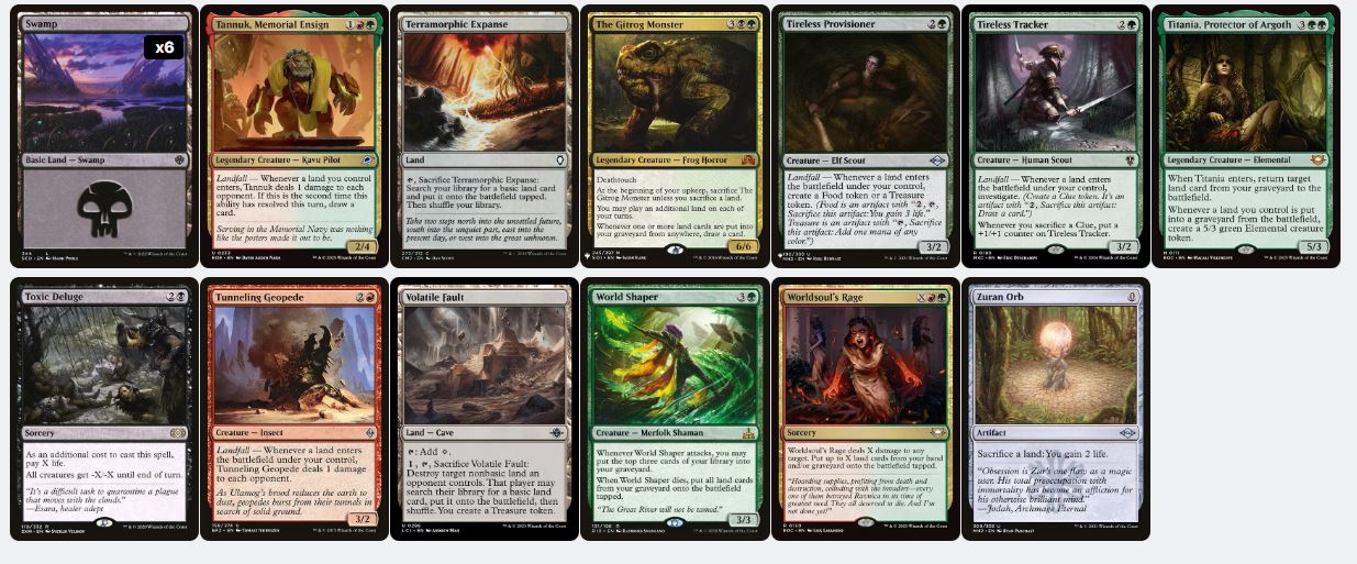 Soul of Windgrace - Custom Commander Deck