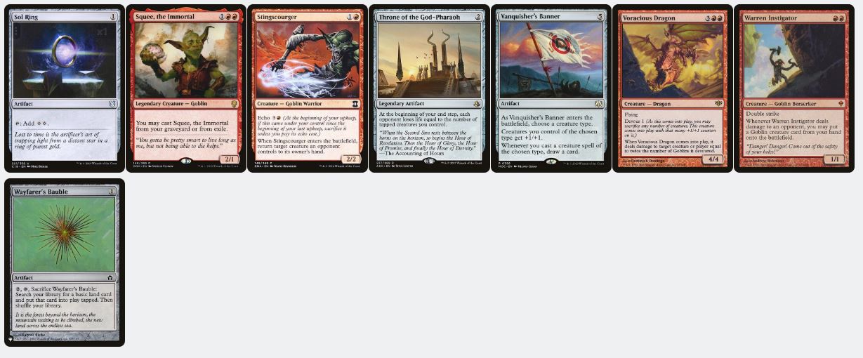 Goblin Swarm & Aggro - Muxus, Goblin Grandee - Custom Commander Deck