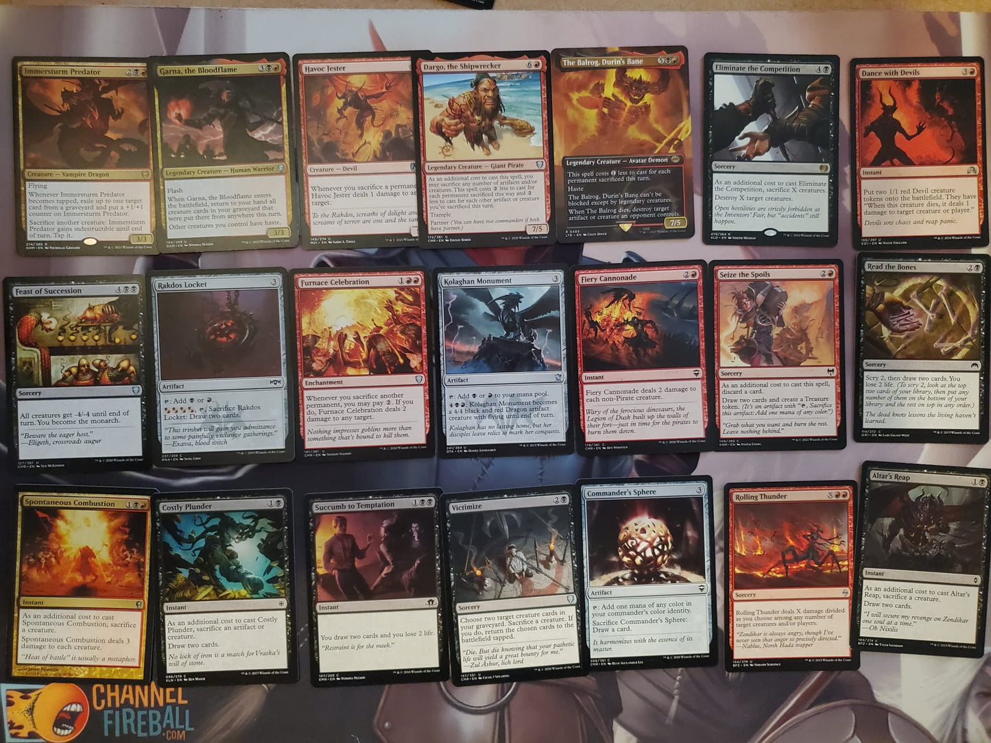 Sacrifice Synergy & Lethal Combos - Juri, Master of the Revue - Custom EDH Commander Deck