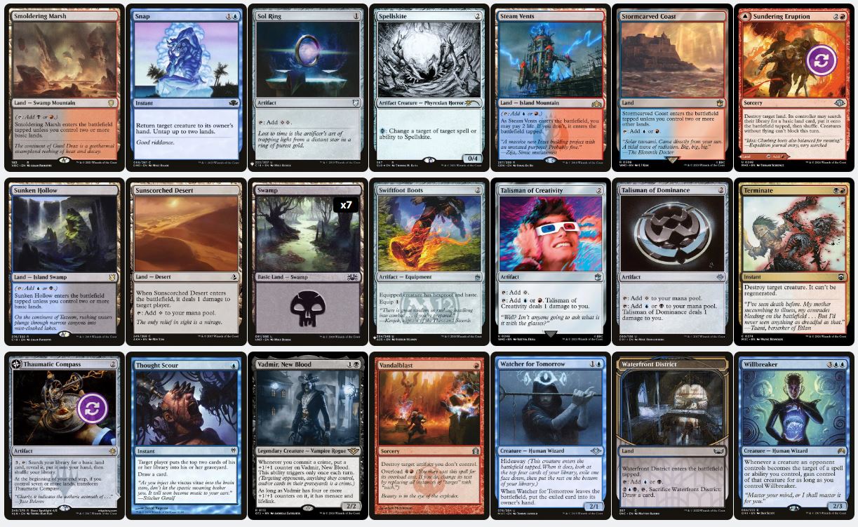 Crime & Punishment Control - Marchesa, Dealer of Death - Custom EDH Commander Deck