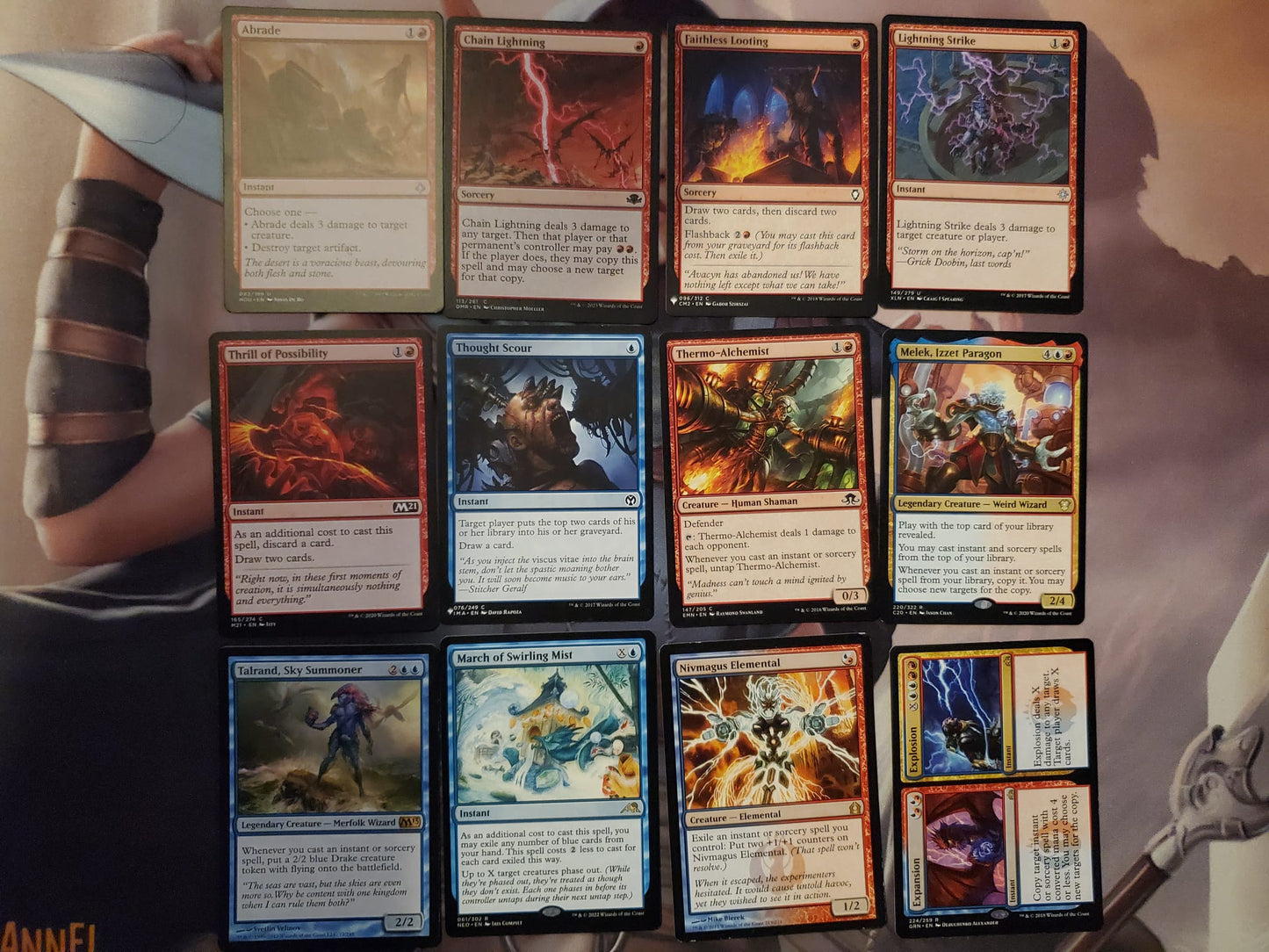 Card Draw & Infinite Damage Combo - Niv-Mizzet, Parun - Custom EDH Commander Deck