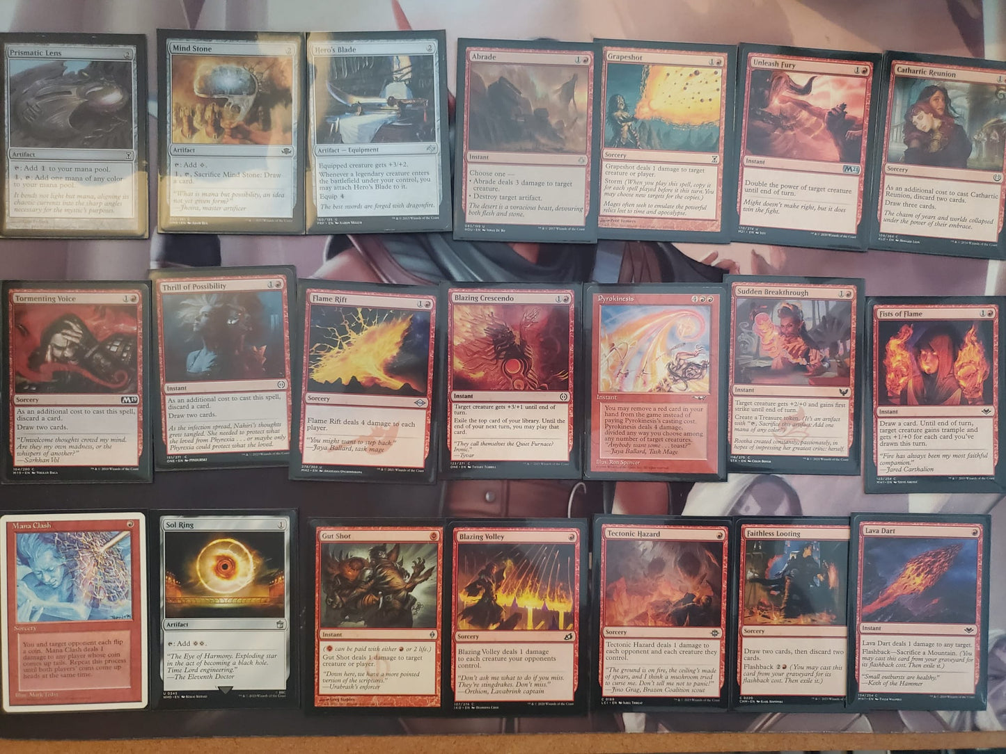 Non-Combat Burn & Pump - Ojer Axonil, Deepest Might - Custom EDH Commander Deck