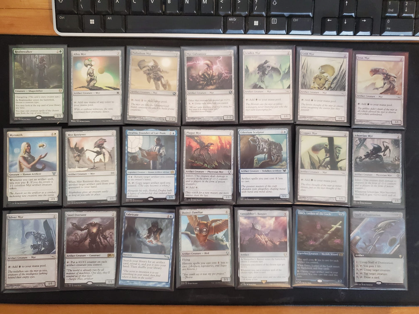Myr Synergies & Artifact Might - Urtet, Remnant of Memnarch - Custom EDH Commander Deck