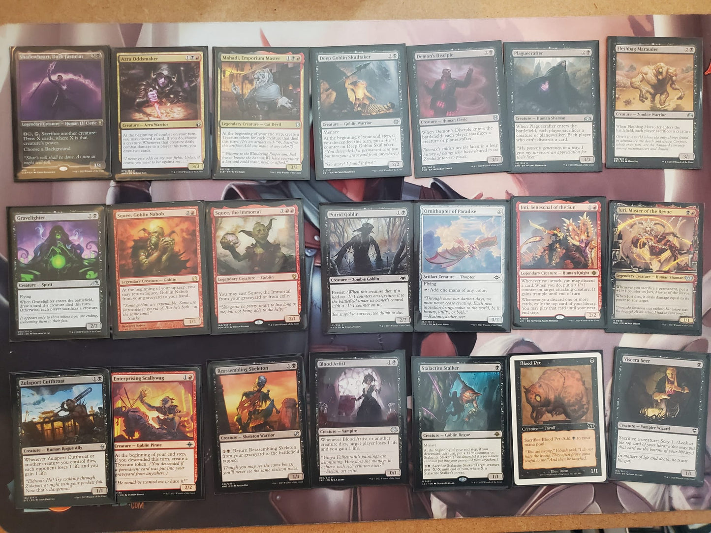 Sacrifice & Punishment - Zoyowa Lava-Tongue - Custom EDH Commander Deck