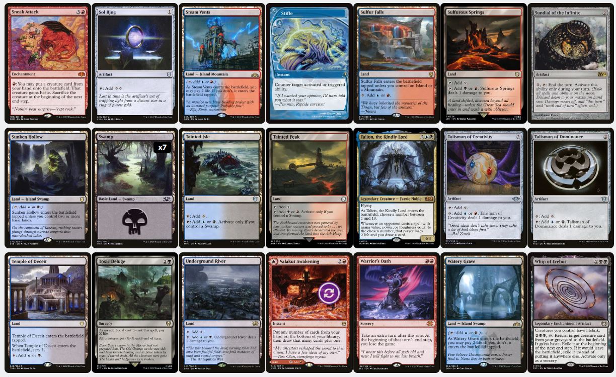 Time-Bending Chaos - Obeka, Brute Chronologist - Custom Commander Deck