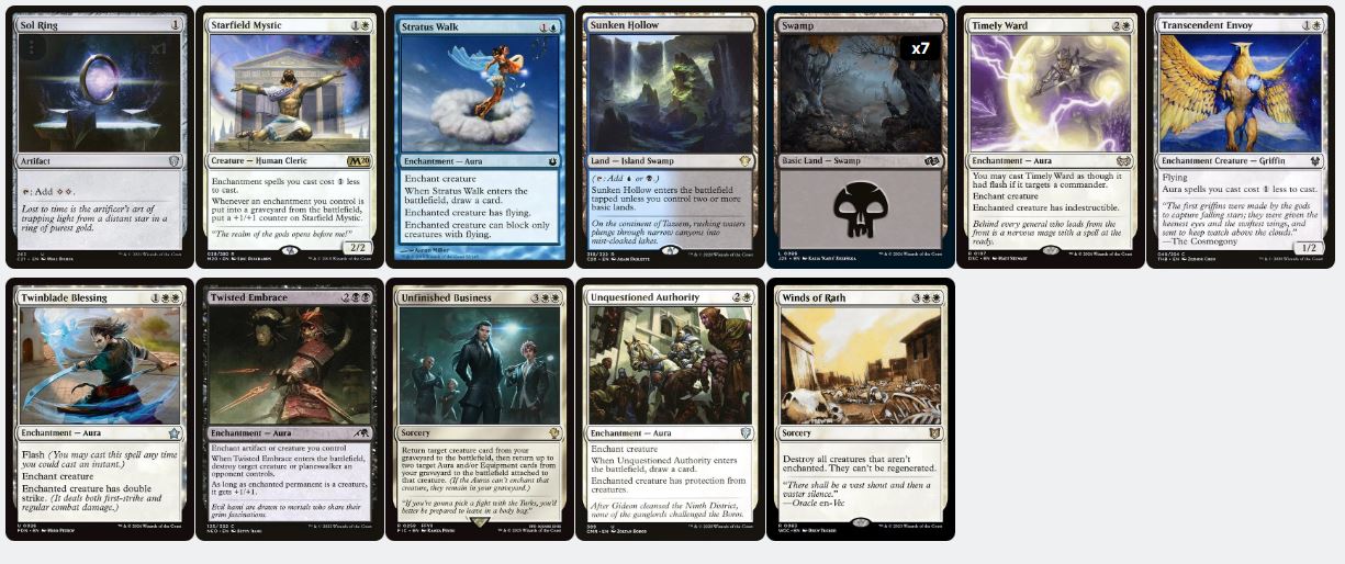 Arna Kennerud, Skycaptain - Custom Commander Deck