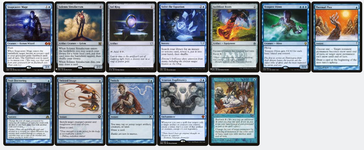 Copy Spells & Blink Control - Orvar, the All-Form - Custom Commander Deck