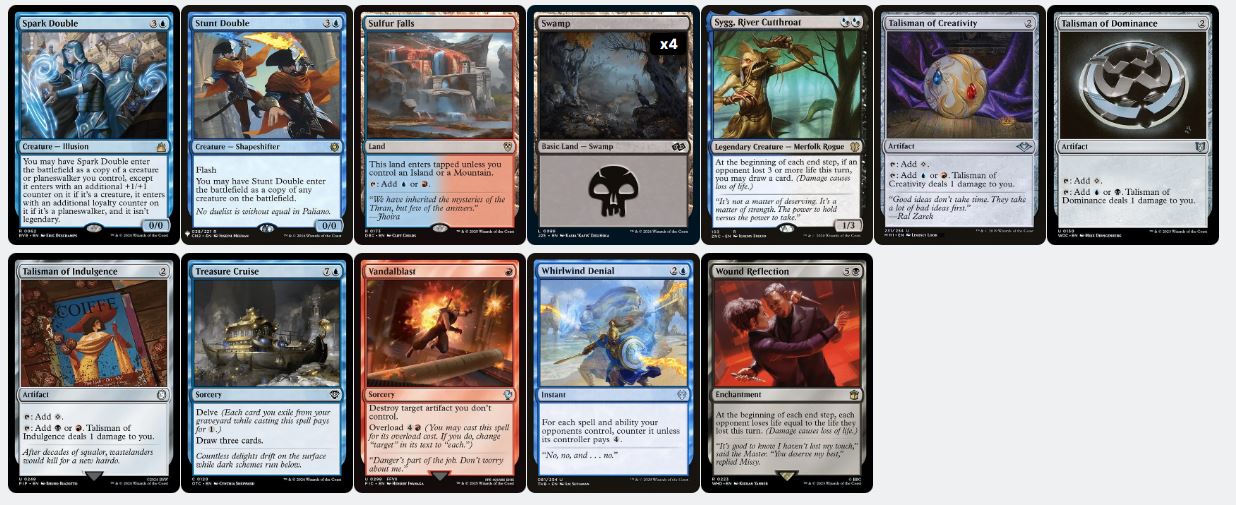 Vial Smasher the Fierce & Sakashima of a Thousand Faces - Custom Commander Deck