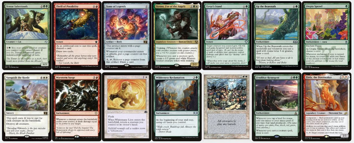 Zacama, Primal Calamity - Custom Commander Deck