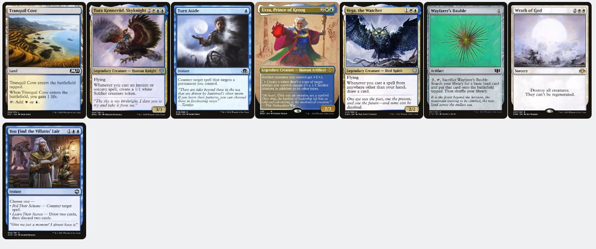 Raff Capashen, Ship's Mage - Custom Commander Deck