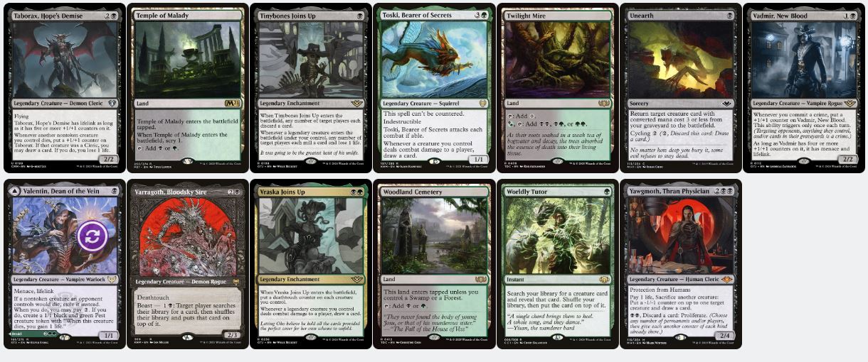Legends, Loyalty & Betrayal - Cleopatra, Exiled Pharaoh - Custom Commander Deck