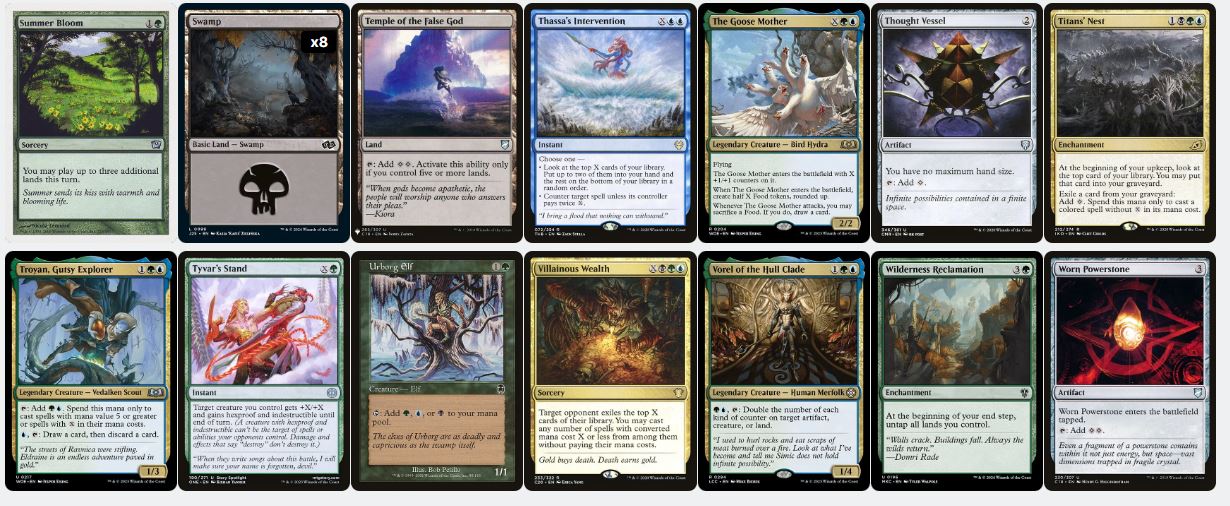 Zaxara, the Exemplary - Custom Commander Deck
