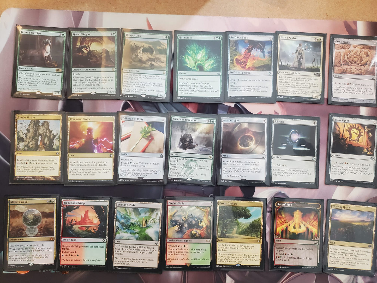 Cats & Dogs Token Swarm - Rin and Seri, Inseparable - Custom EDH Commander Deck