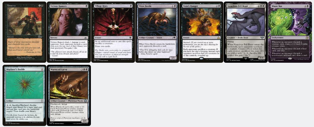 Graveyard Theft and Resource Denial - Tergrid, God of Fright - Custom Commander Deck