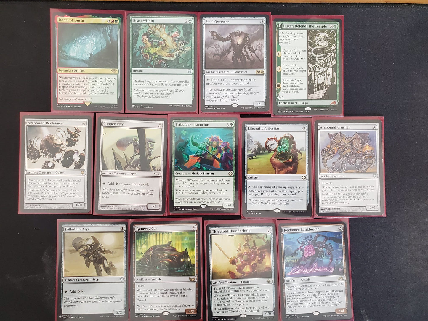 Modular Mastery & Artifact Power - Blaster, Combat DJ - Custom EDH Commander Deck - Transformer Deck