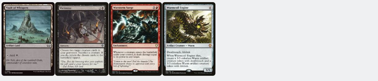 Artifact Sacrifice - Imskir Iron-Eater - Custom Commander Deck
