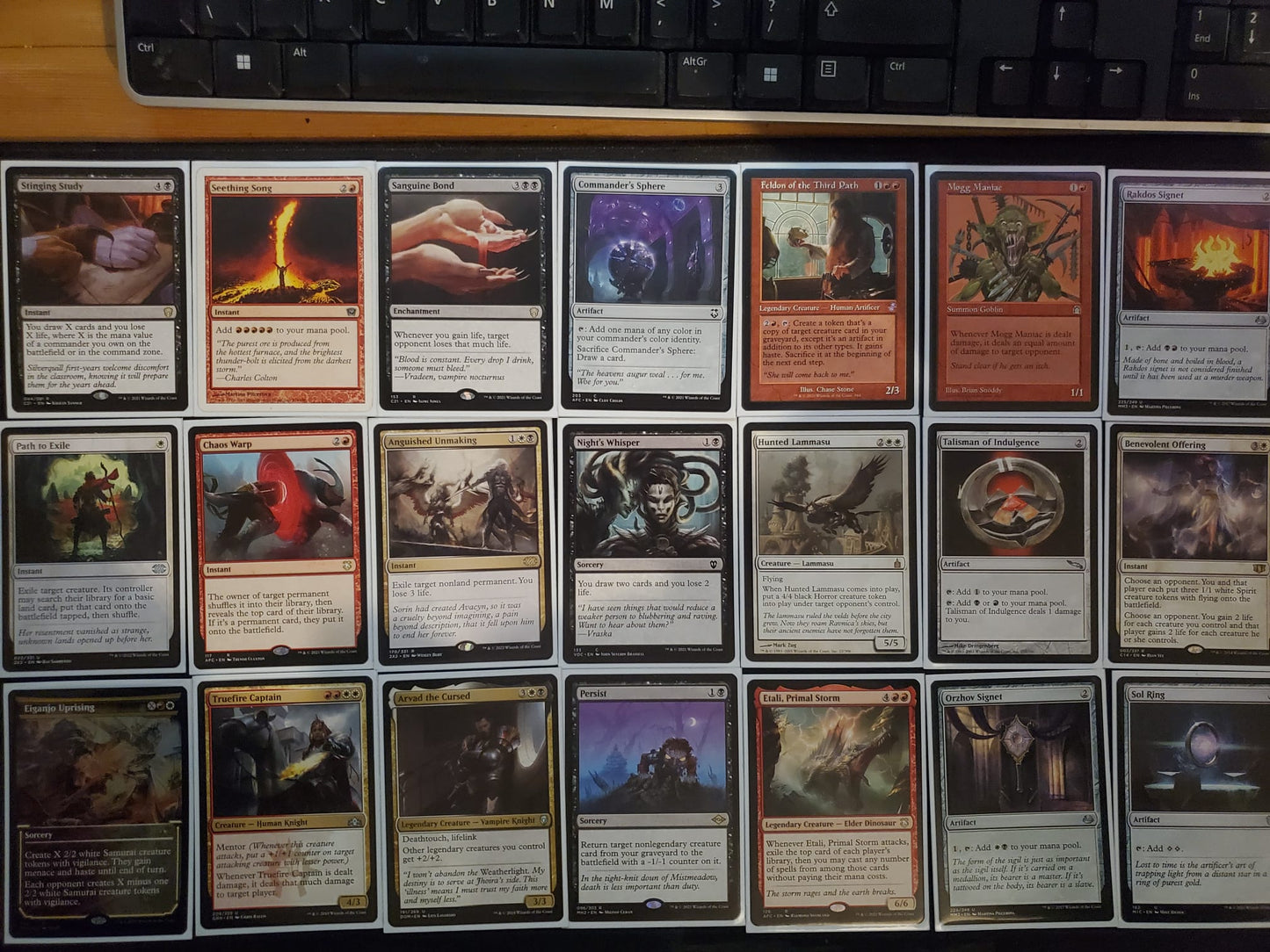 Life Gain & Devastation - Piru, the Volatile - Custom EDH Commander Deck