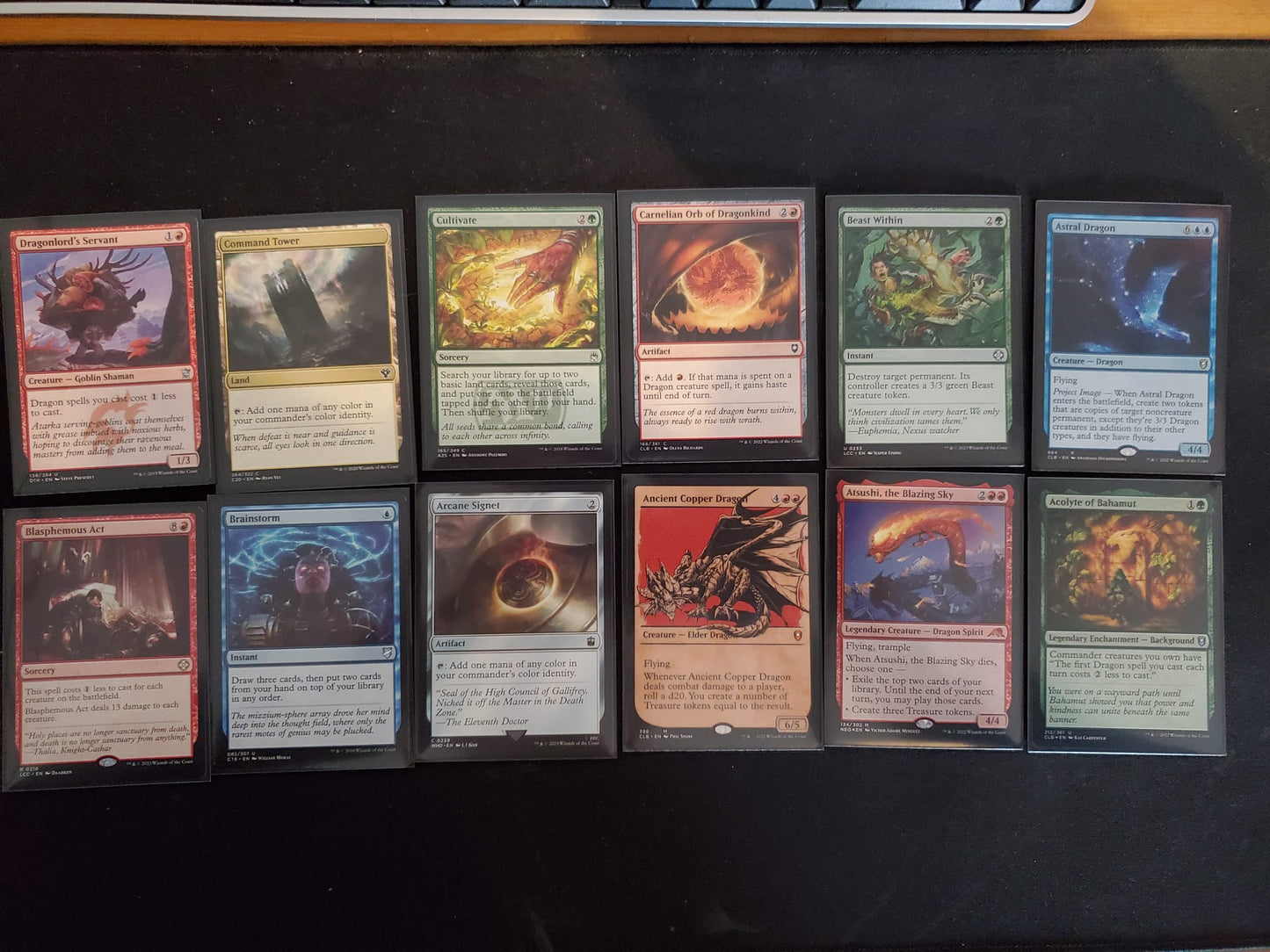 Dragon Copy Rampage - Miirym, Sentinel Wyrm - Custom EDH Commander Deck