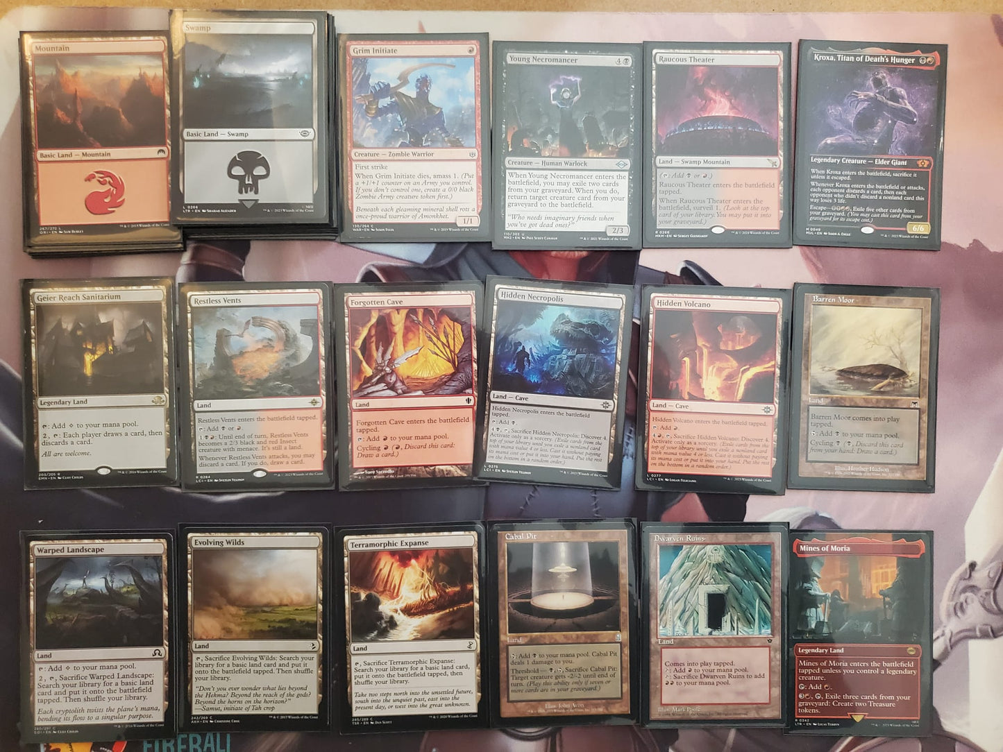 Sacrifice & Punishment - Zoyowa Lava-Tongue - Custom EDH Commander Deck