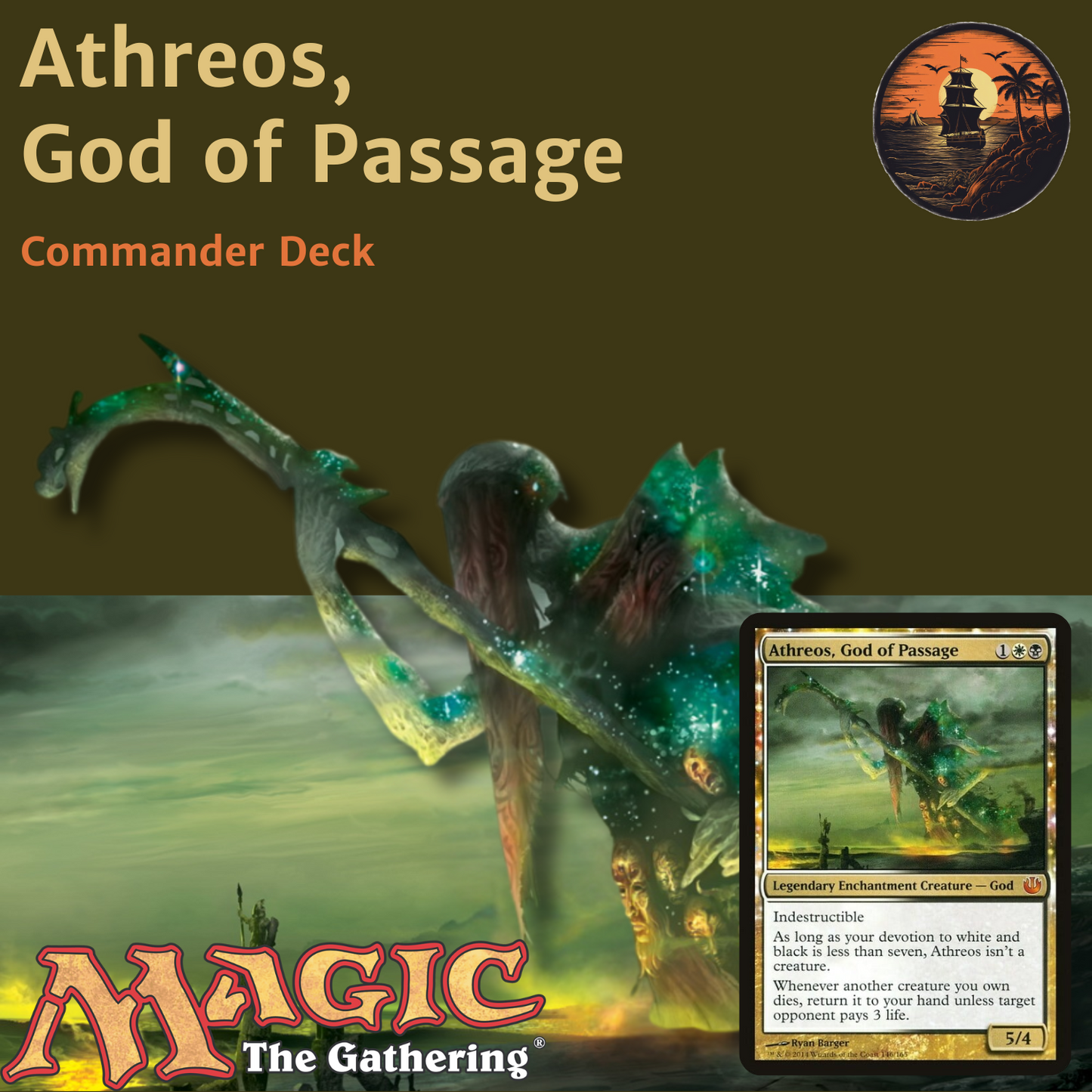 Shadowborn Apostle Swarm - Athreos, God of Passage - Custom Commander Deck