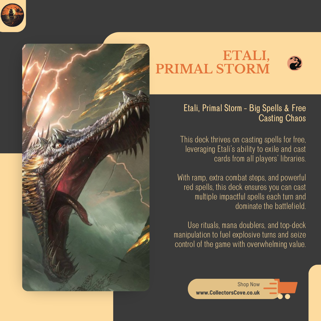 Big Spells & Free Casting Chaos - Etali, Primal Storm - Custom Commander Deck