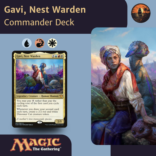 Cycling Synergies & Token Value - Gavi, Nest Warden - Custom Commander Deck