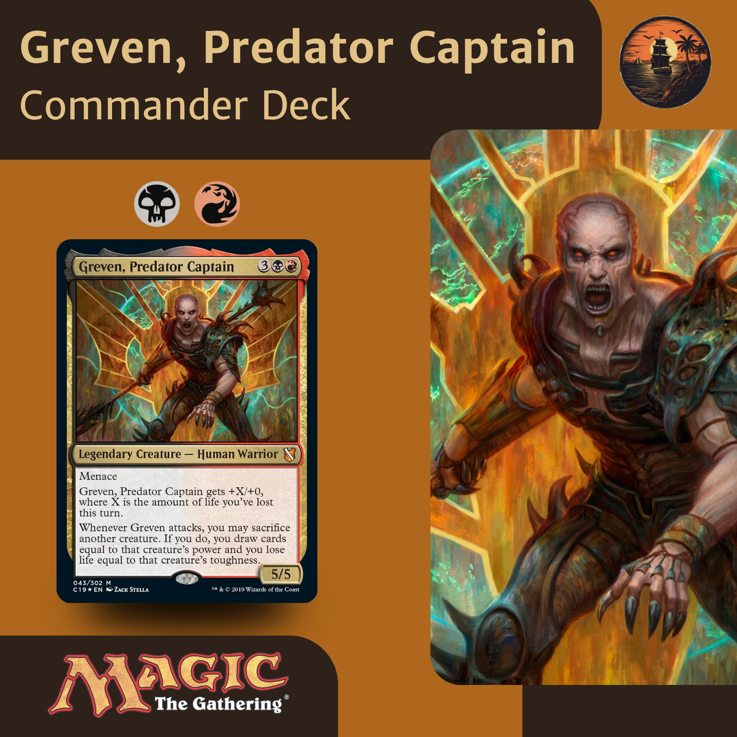 Greven, Predator Captain – Rakdos Suicide Combo Aggro Deck