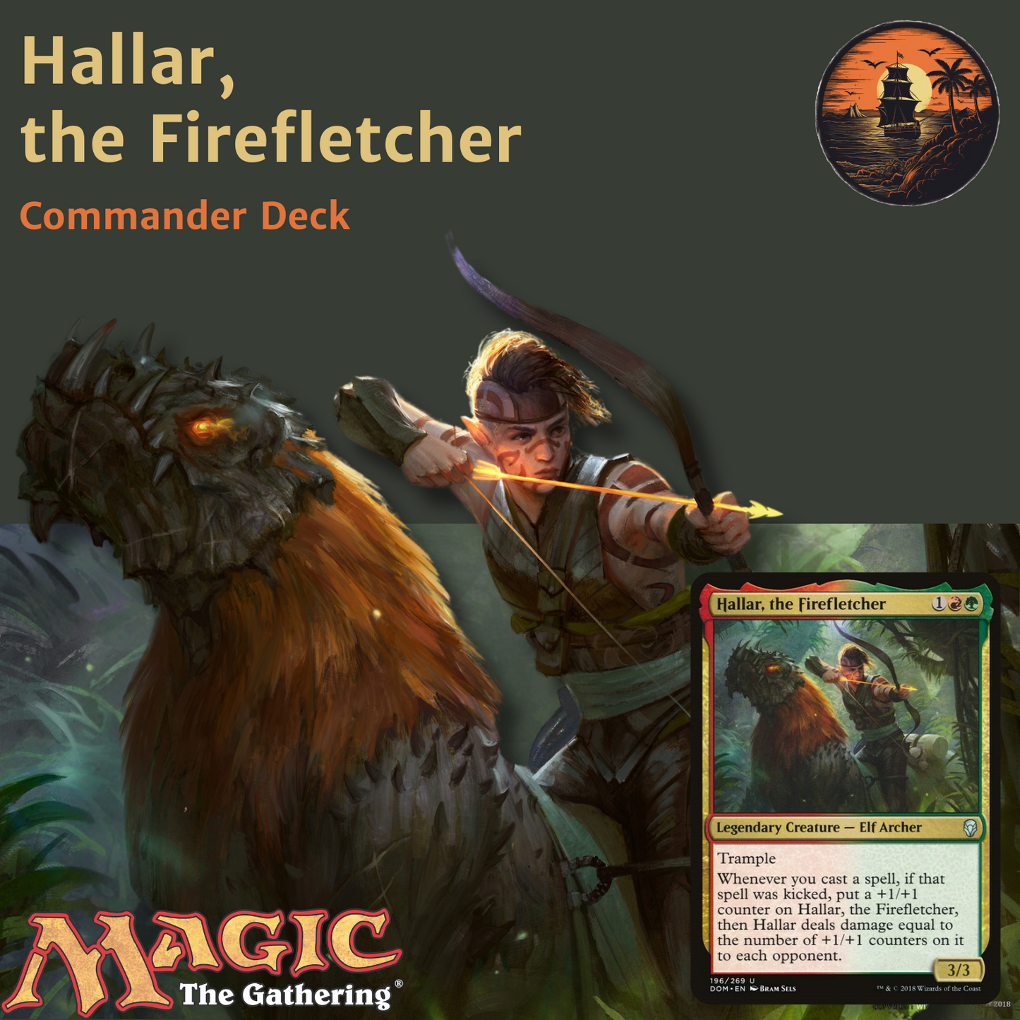 Kicker Synergies & Scalable Damage - Hallar, the Firefletcher - Custom Commander Deck