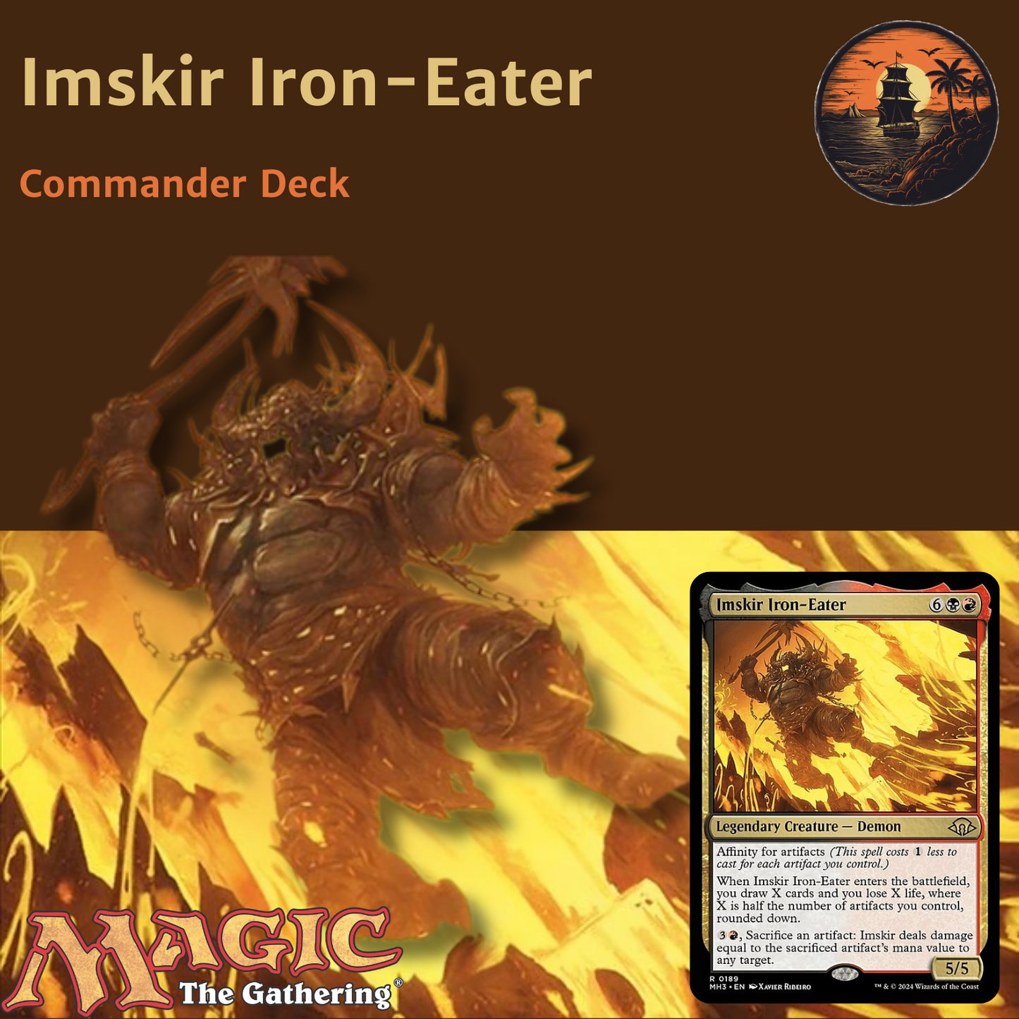 Artifact Sacrifice - Imskir Iron-Eater - Custom Commander Deck