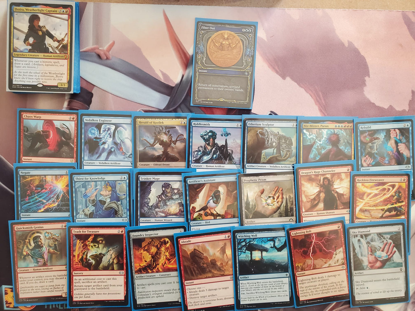 Historic Spellslinger - Jhoira, Weatherlight Captain - Custom Commander Deck