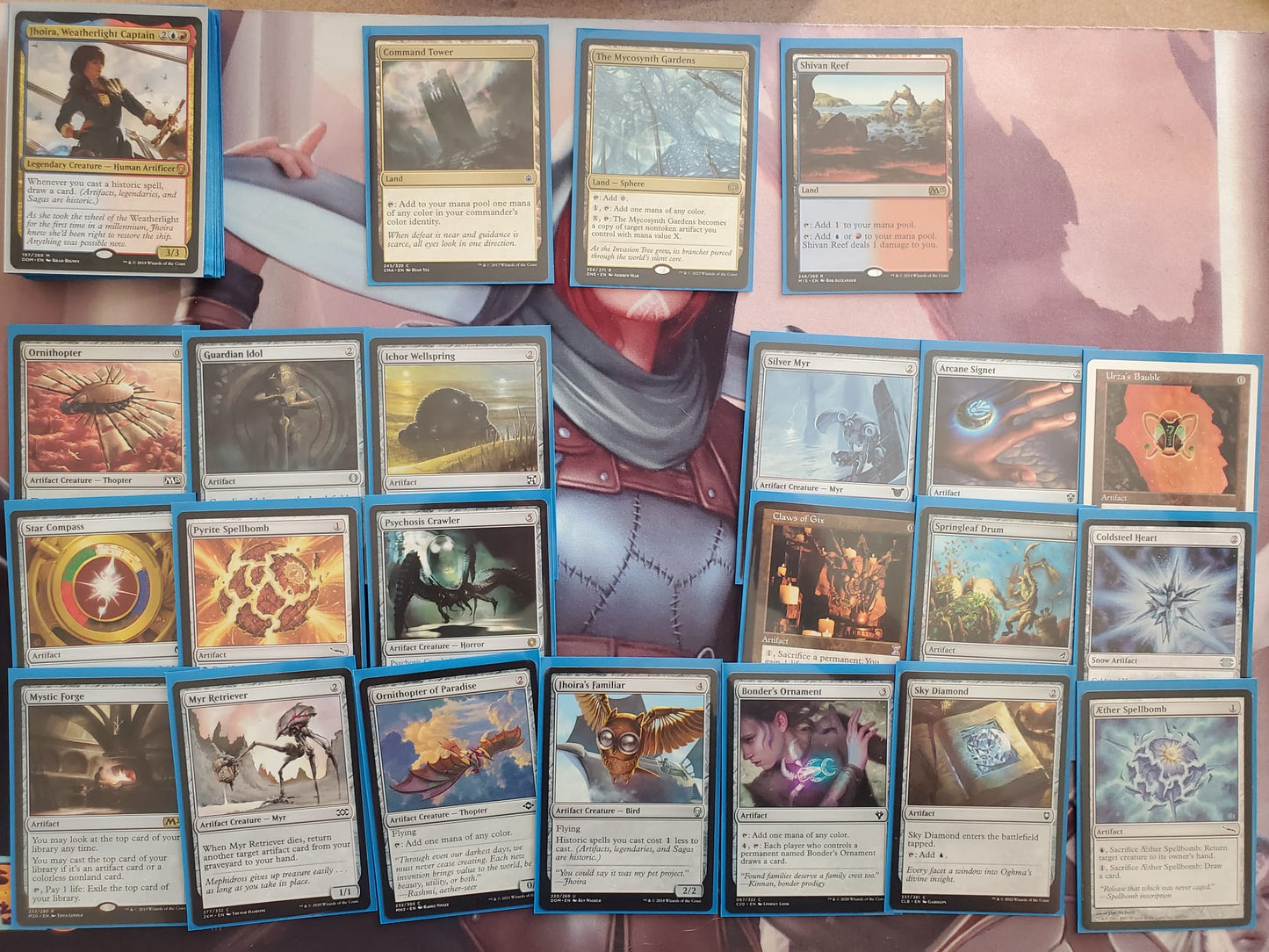 Historic Spellslinger - Jhoira, Weatherlight Captain - Custom Commander Deck