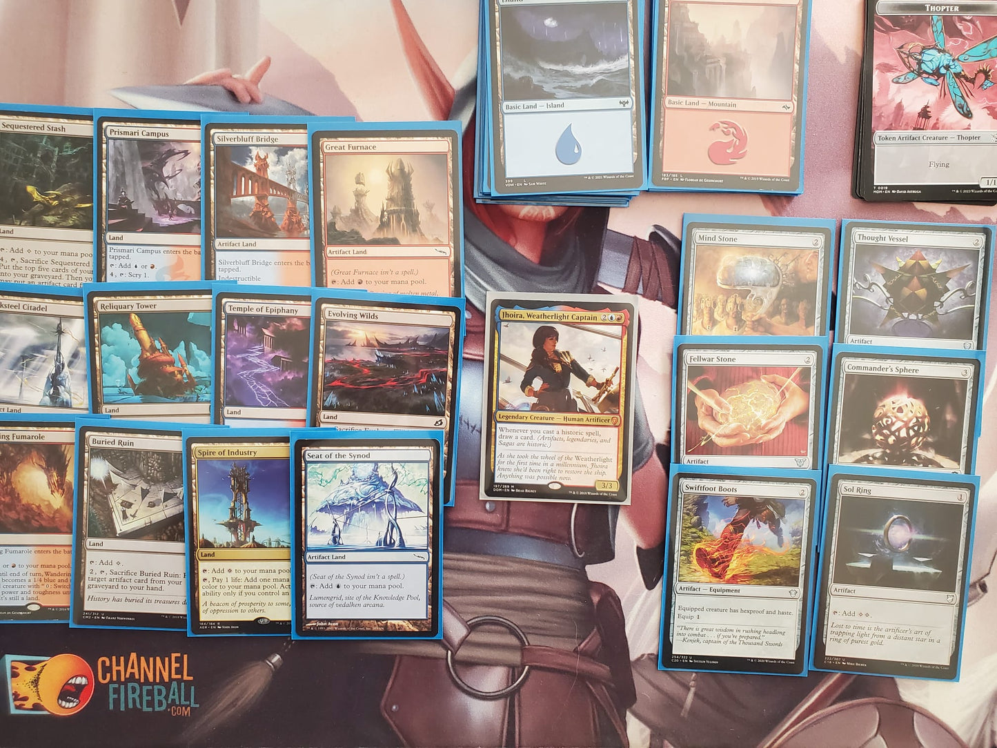 Historic Spellslinger - Jhoira, Weatherlight Captain - Custom Commander Deck