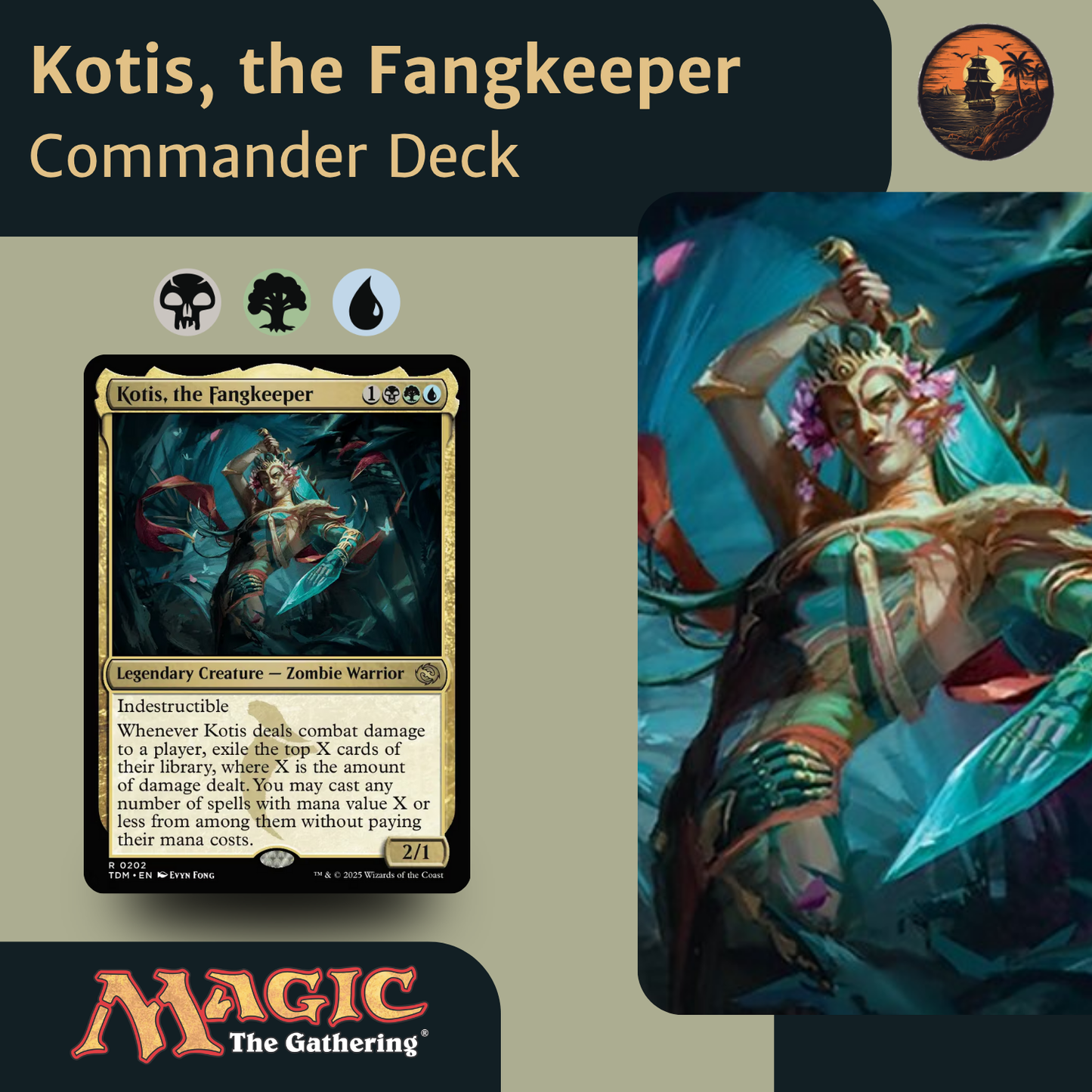 Voltron Spellsteal - Kotis, the Fangkeeper - Custom Commander Deck