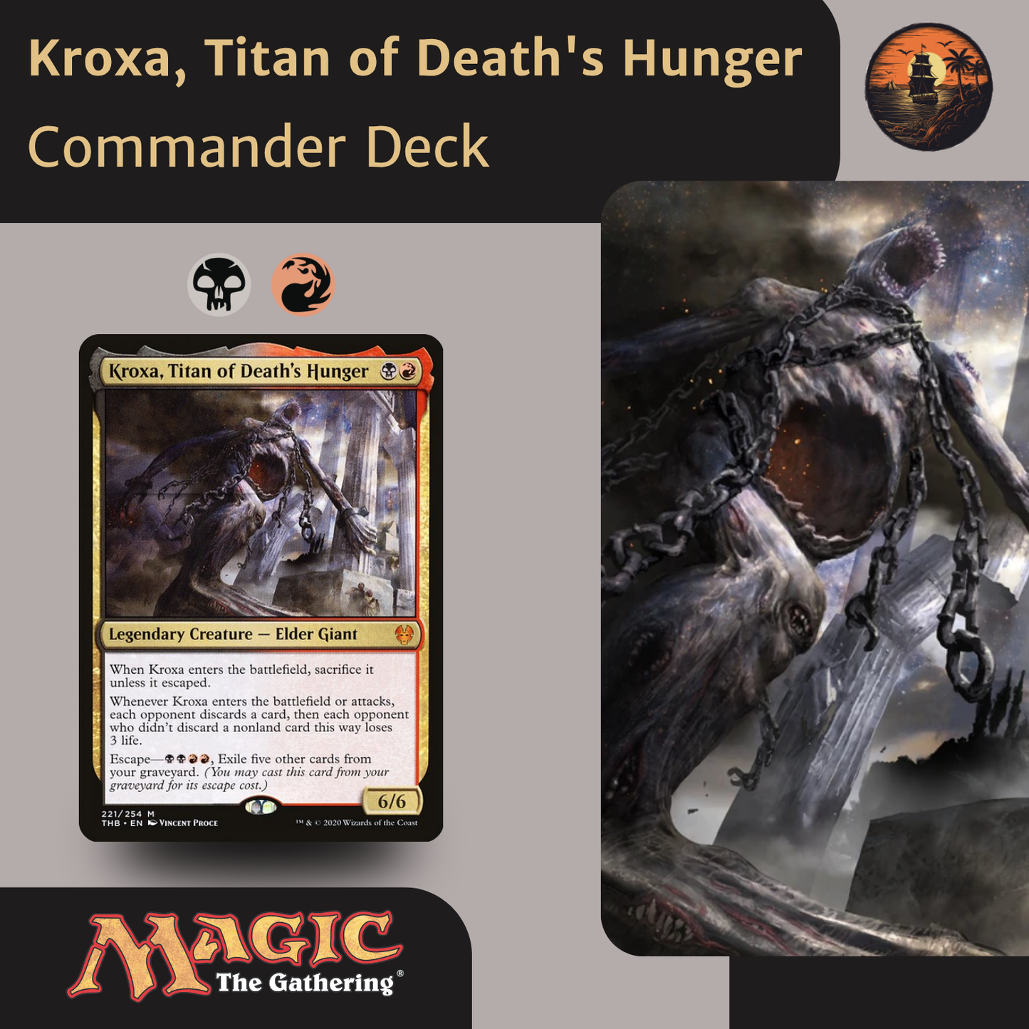 Kroxa, Titan of Death's Hunger – Graveyard Disruption & Escape Aggro